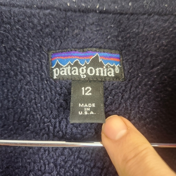 Patagonia vintage 90s made in USA jacket size S(12) in great condition - Picture 3 of 9